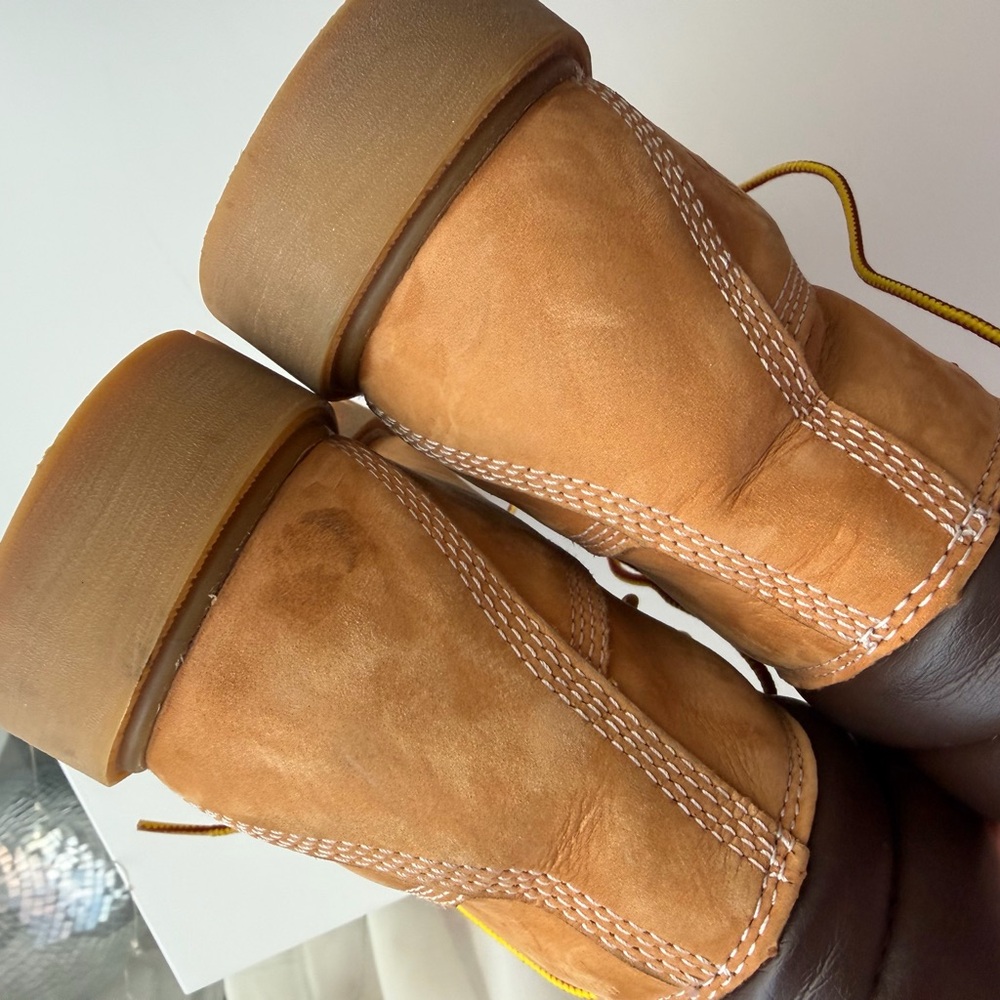 Timberland Brown Leather Boots - Picture 4 of 7